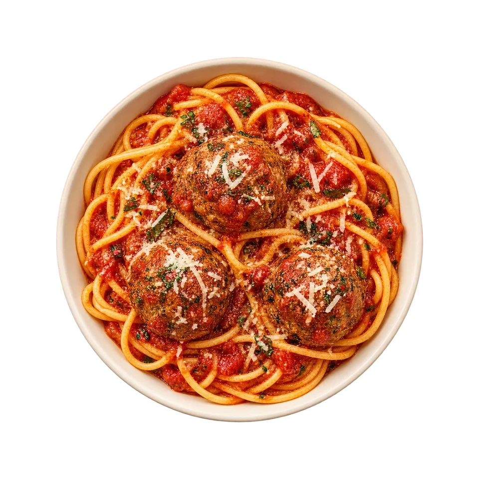 Pasta with tomato sauce